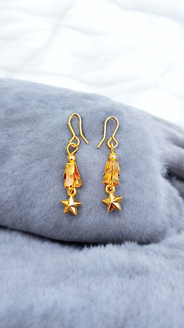Golden Star Earring