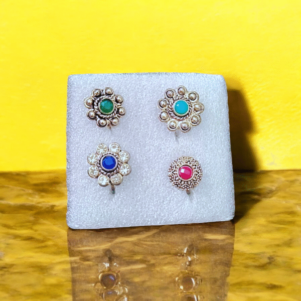 4pcs Noepin with Stone